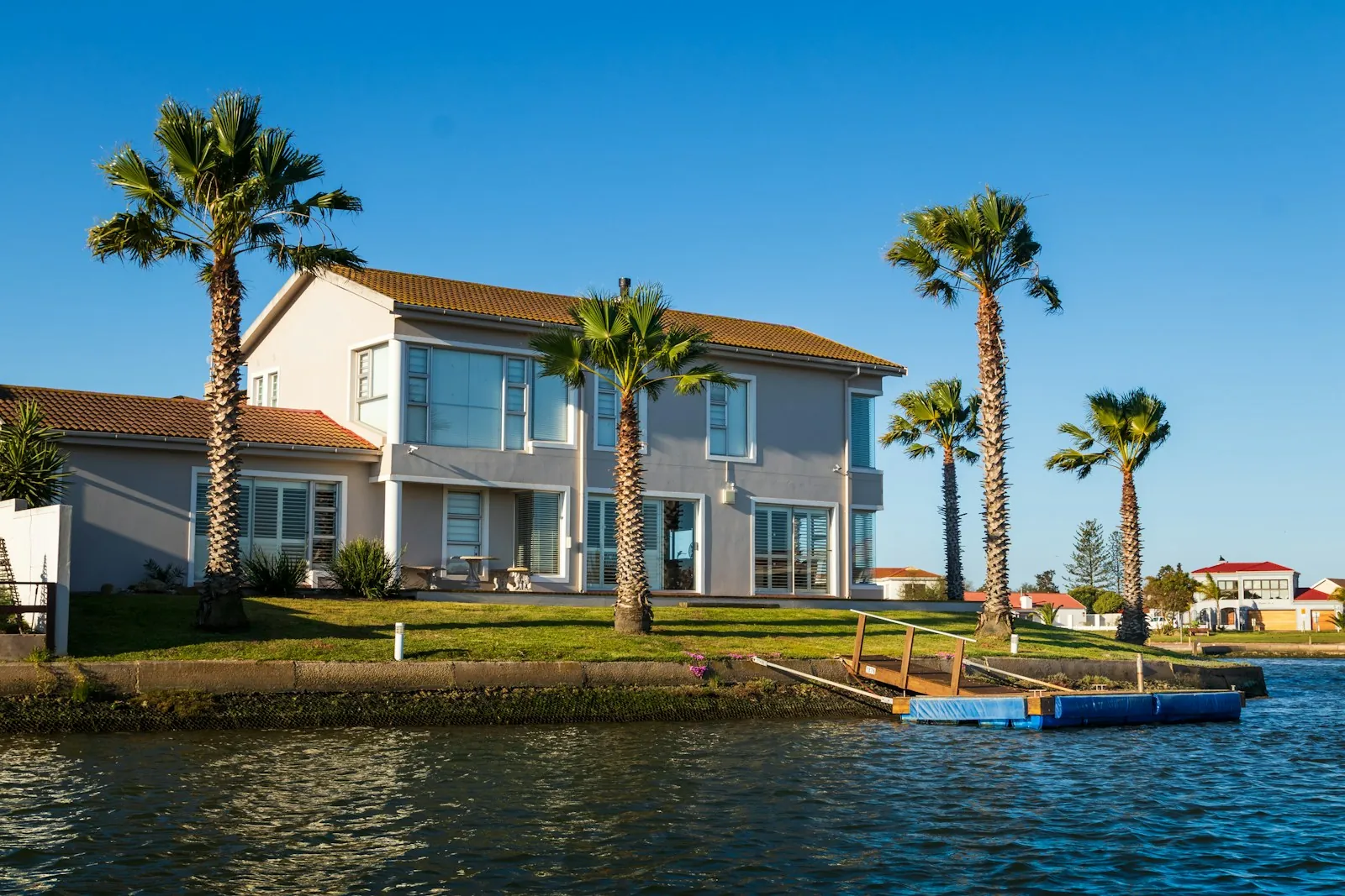 Waterfront home on the Gulf Coast